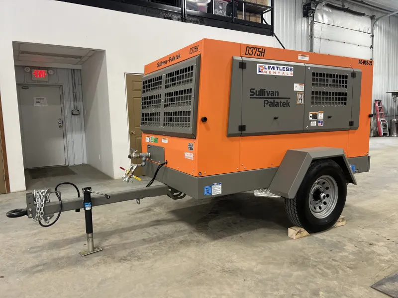 375 Cfm Air Compressors Towable dummy image