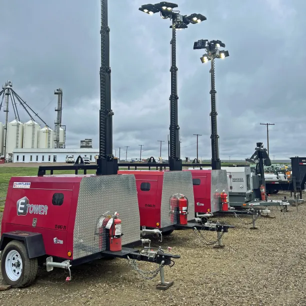 6- 45 Kw Light Towers 6- 45 Kw Light Towers