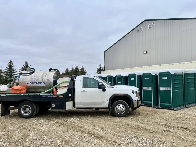 Vac truck & Portable toilets